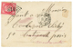 1874 80c (n°57) Pd Obl. GC 5119 + T.15 LE CAIRE Bau FRANCAIS Sur Lettre Pour PARIS. Cote 600€. TTB. - Autres & Non Classés
