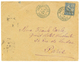 1904 LEVANT 1p S: 25c MOUCHON Obl. DARDANELLES TURQUIE Sur Env. Pour PARIS. TTB. - Autres & Non Classés