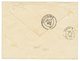 1886 25c SAGE Jaune Obl. PORT-SAID EGYPTE Sur Lettre Pour La FRANCE. Signé CALVES. TTB. - Other & Unclassified