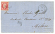 1865 80c (n°24) Obl. GC 5095 + SALONIQUE TURQUIE Sur Lettre Pour MILAN (ITALIE). TTB. - Autres & Non Classés