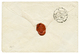 1863 Cachet Perlé SUEZ Bau FRANCAIS + Taxe 10 Sur Enveloppe Pour La FRANCE. RARE Sur Lettre Taxée. Superbe. - Autres & Non Classés