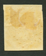 10c EMPIRE (n°13) Filet Effleuré En Haut Obl. PC 1495 En ROUGE. Frappe Superbe. - Other & Unclassified
