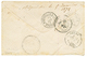 1871 4c BORDEAUX (n°41) TB Margé + 20c BORDEAUX (filet Effleuré) + 1c Lauré (n°25) Obl. GC 5013 + BLIDAH ALGERIE Sur Env - Other & Unclassified