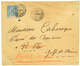 1894 GOLFE DE BENIN 15c Obl. CORRESPONDANCE MILITAIRE PORTO-NOVO BENIN Sur Env. Pour GRAND-POPO, Redirigée à L' HOPITAL  - Other & Unclassified