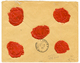 1901 15c + 75c Obl. PORTO-NOVO DAHOMEY + CHARGE + Superbe Grille De CHARGEMENT (rare Au Recto) + "VD = 185F85c" Pour PAR - Autres & Non Classés