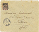 1904 INDOCHINE 25c Obl. TCHONG KING Sur Enveloppe Pour La FRANCE. Superbe. - Autres & Non Classés