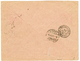 1899 2c + 4c (x2) + 15c Obl. Cachet Provisoire Linéaire TALAGOUGA/ 8 FEVR. 99/ CONGO FRANCAIS Sur Env (pd) Pour BALE Tax - Autres & Non Classés
