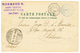 1904 Provisoire 0,10 S/ 75c (n°19) Obl. BINGERVILLE COTE D' IVOIRE Sur Carte Pour LE PORTUGAL. TTB. - Other & Unclassified