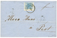 BOSNIA - PRECURSOR : 1858 AUSTRIA 9kr Canc. BROOD On Cover To PEST. FERCHENBAUER Certificate. Superb. - Other & Unclassified