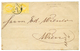 ALEXANDRIA : 1873 Pair 2 SOLDI Canc. ALEXANDRIEN On Complete PRINTED MATTER To WIEN. Scarce. Vf. - Levant Autrichien