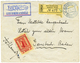 ALEXANDRETTE : 1913 2P Canc. ALEXANDRETTE On REGISTERED Envelope To BADEN. Superb. - Levant Autrichien