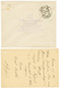 CANEA : 1906 P./Stat 10c Canc. CANEA To LEIPZIG & 1907 25c Canc. CANEA On Envelope To WIEN. Vvf. - Levant Autrichien