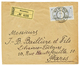 METELINO : 1900 Pair 1P Canc. METELINO On REGISTERED Envelope To FRANCE. Superb. - Levant Autrichien