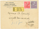 METELINO : 1912 20p + 60p Canc. METELINO On REGISTERED Envelope (HOTEL) To CONSTANTINOPLE. Vvf. - Levant Autrichien