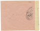 SPANISH GUINEA : 1918 10c + 15c "BUREAU INTERNATIONAL DE LA PAIX" + CENSOR Label On Envelope To SWITZERLAND. Vvf. - Other & Unclassified