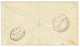 1895 1d + 1 1/2d+ 2 1/2d+ 10d Canc. RAROTONGA On REGISTERED Envelope ENGLAND. Vvf. - Cook