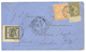 SOUTH AFRICA / TRANSVAAL Combination : 1884 ZAR 1d + 3d + TRANSVAL 6d Canc. 8 On Envelope To ENGLAND. RARE. Vf. - Sin Clasificación