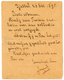 SAUDI ARABIA - CONSULAR Mail : 1895 TURKEY P./Stat 1P Datelined "DJEDDAH" To CHERIBON (NETHERLAND INDIES). Verso, Extrem - Arabie Saoudite