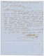 "MARACAIBO Via PORTO-CABELLO" : 1876 French Cachet PORTO-CABELLO + VENEZUELA PAQ FR A On Entire Letter Datelined "MARACA - Venezuela
