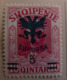 Albanie 1920 Y&T N° 99 - 5 Q.s.10 P. Rose - Neuf * - Albania