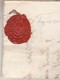 Lettre Marque Manuscrite TOULON Var 13/12/1747 à Aix Bouches Du Rhône Beau Scellé Ferme Des Ruelles - 1701-1800: Precursores XVIII