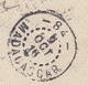 LETTRE DE DEUIL. MADAGASCAR-84. 9 OCTOBRE 1916. AVEC DES TIMBRES D'ANJOUAN ET DE MAYOTTE. 15c POUR LA FRANCE - Lettres & Documents