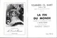 Programme Théâtre Galas Charles Baret - Pièce: La Fin Du Monde Avec Fernand Gravey 1965 - Programme