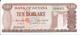 10 Dollars 1966 - Guyana