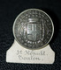 Bouton 3ème République Argent "Octroi De La Ville De Toulon" - Boutons