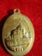 Petite -Médaille Religieuse Ancienne/Médaille De Baptéme ?/ Eglise / à Déterminer/Cuivre/ XXéme    CAN825 - Religion & Esotericism