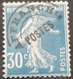 Timbres Préoblitérés  N° 60 Neuf * Gomme D'Origine Signé SCHELLER  TB - 1893-1947