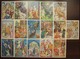 ONE THOUSAND AND ONE NIGHTS Middle Eastern Folk Tales. Set Of 16 Postcards In Folder. USSR, 1987 - Contes, Fables & Légendes