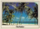 Barbados 1992 Picture Postcard To Italy With 20 C. Flower Hymenocallis Caribaea + 50 C. Fishing - Altri & Non Classificati