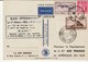 Carte Vol Postal France-Amérique Du Sud / Raid Interrompu/ Marseille Gare Avion,1935 /Porto Praia, Portugal - 1927-1959 Lettres & Documents