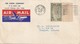 United States America. Letter Of Evden Company  To Morocco. Trans Pacific Air Mail Stamp.  Valley Stream Postmark 1954. - 1958 – Brussels (Belgium)