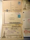 Delcampe - Quarantaine De Courriers, Lettre & Correspondance De Guerre 1937-1942 Cachets, Timbres, Censure, A. Hitler & Croix Gamée - Lettres & Documents