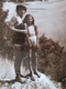 YOUNG GIRL AND MOTHER IN SWIMSUITS, JEUNE FILLE ET MÈRE EN MAILLOT DE BAIN - Anonieme Personen