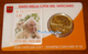 STAMP COIN CARD 50 Cent VATICANO 2020 POPE FRANCIS YEAR VIII PAPE FRANÇOIS Set 4 X Coincard Stampcoincard N° 32 33 34 35 - Vaticano (Ciudad Del)