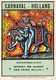 CARNAVAL HOLLAND (2e SERIE-A) BERGEN OP ZOOM KARNAVAL KARNEVAL Dutch Matchbox Labels DE KLOOF (OLIFANT ELEPHANT) - Boites D'allumettes - Etiquettes