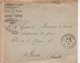 1916 French Censor Cover To Switzerland, Berne Re Prisoner Of War - Covers & Documents