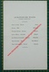 Paquebot Albertville - 28 Novembre 1934 - Compagnie Maritime Belge - CMB - Menu - Menus