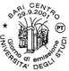 ITALIA - Usato - 2001 - Università Degli Studi Di Bari - 800 L. - 0,41 € - 2001-10: Used