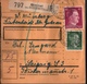 ! 1943 Paketkarte Deutsches Reich, Gimmel über Herrnstadt Kreis Guhrau Nach Leipzig , Zusammendrucke - Briefe U. Dokumente