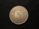 #5 Mark 1951 D Allemagne Argent - 5 Mark