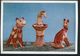 POPULAR Of MEXICAN:  Three Clay Figures. Mexico MEPSI #PC148 B6 Unused 1957 - Sculpture