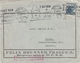 Tschechoslowakei / 1937 / Brief Masch.-Stempel PRAHA, Firmenzudruck, Rs. Vignette (AE96) - Covers & Documents