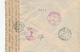 036/31 -- EGYPT WWII CENSORSHIP - Air Registered Cover Franked EGYPT ALEX 1942 To USA - Purple Form Censor - Lettres & Documents