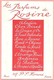 Les Parfums De Rosine Hahna Ou L'étrange Fleur Motif Asiatique Rouge 107 Faubourg St Honoré Paris - Anciennes (jusque 1960)