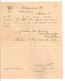 Télégramme Sous Enveloppe Cachet Ligne LAVEY-Les-BAINS 8.8.1895 - Télégraphe