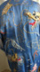 Kimono Robe De Chambre Brodé Main ? Origine Indochine 1954 Environ Dragon Pagode Cerf-volant ?... ((*_*)) ... Superbe !! - Autres & Non Classés